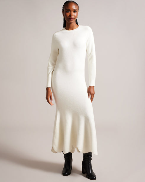 JOLAMAY-Dresses-Flippy Midi Sweater Dress- Ted Baker Romania